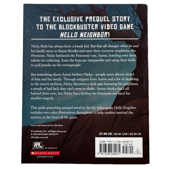 Hello Neighbor Missing Pieces Paperback Book by Carly Anne West - Picture 2 of 4